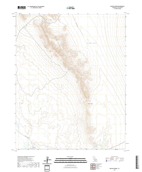 Resting Spring 2021 topographic map thumbnail