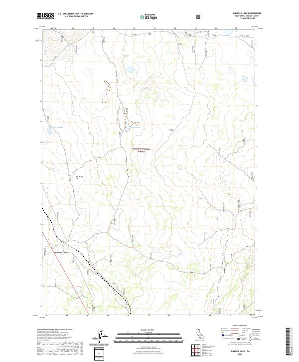 Rimrock Lake topographic map thumbnail