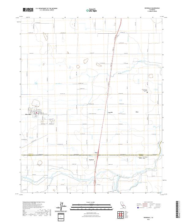 Riverdale 2021 topographic map thumbnail