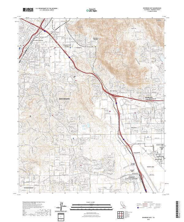 Riverside East topographic map thumbnail