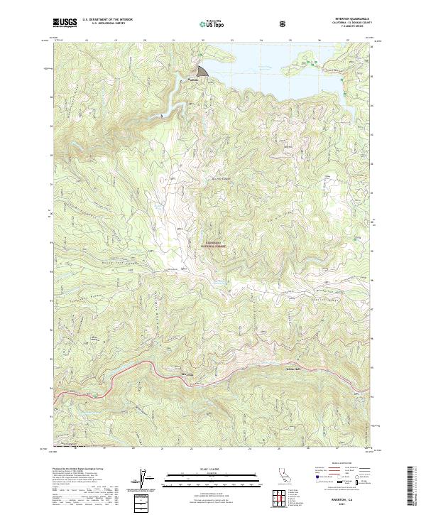 Riverton 2021 topographic map thumbnail