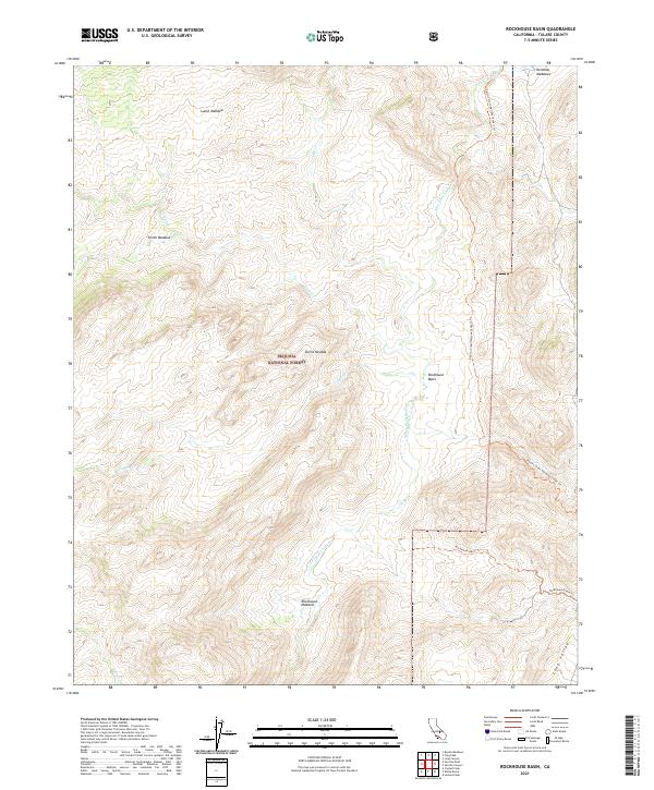 Rockhouse Basin topographic map thumbnail
