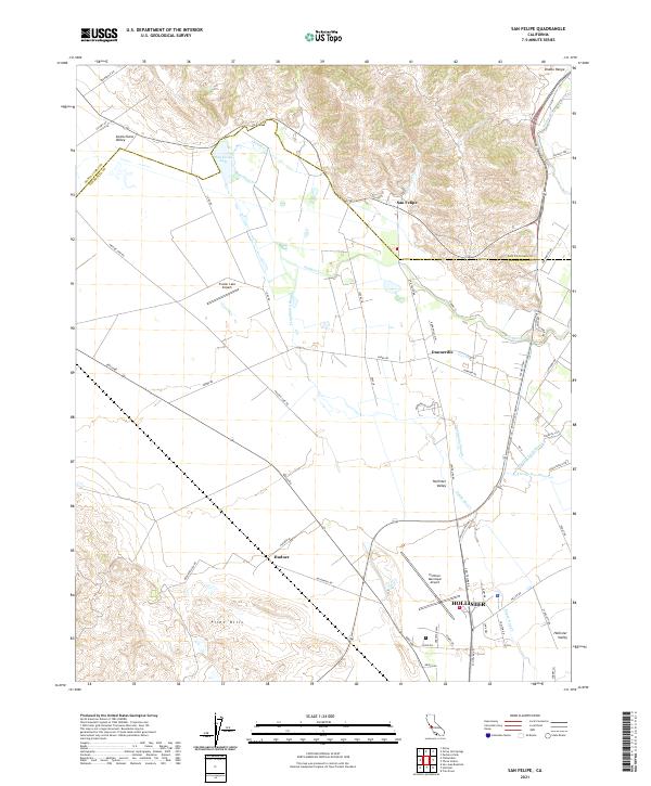 San Felipe topographic map thumbnail