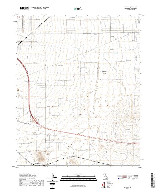 Sanborn 2022 topographic map thumbnail