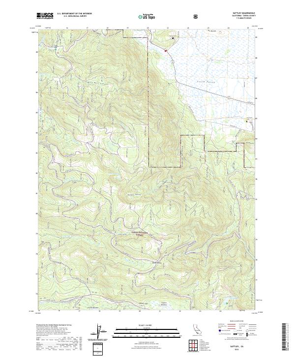 Sattley 2021 topographic map thumbnail