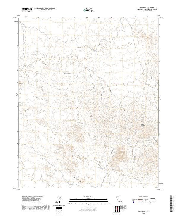 Savahia Peak topographic map thumbnail