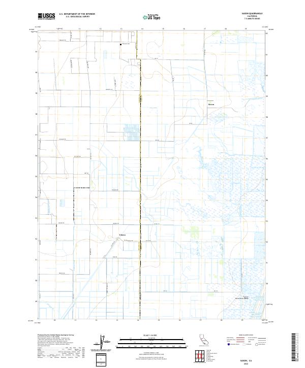 Saxon 2022 topographic map thumbnail