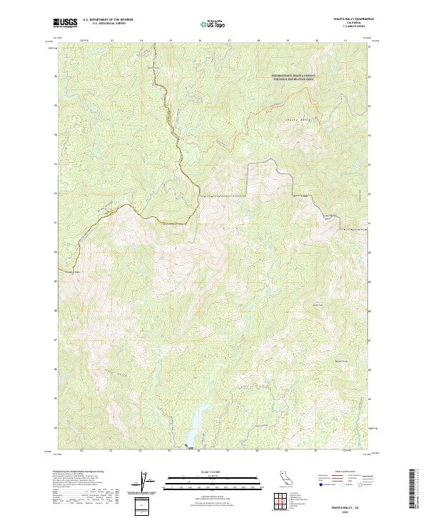 Shasta Bally 2022 topographic map thumbnail