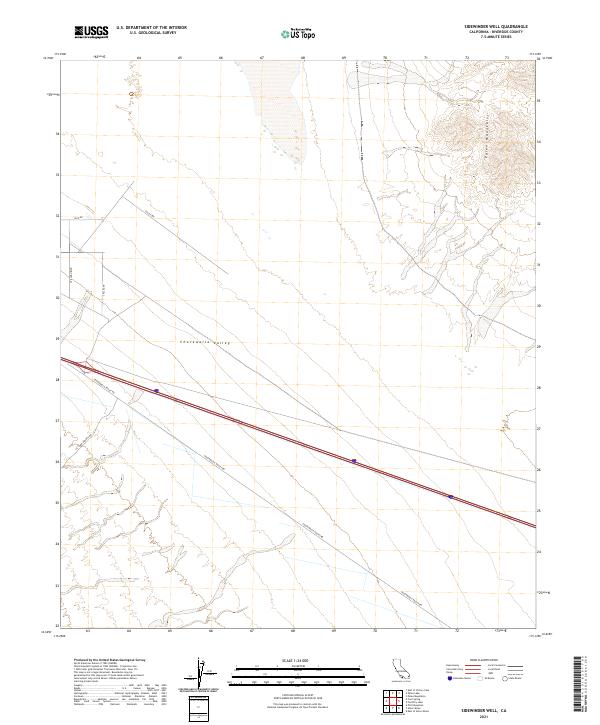 Sidewinder Well topographic map thumbnail