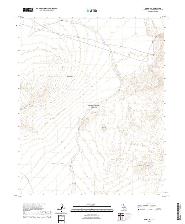 Signal Hill topographic map thumbnail