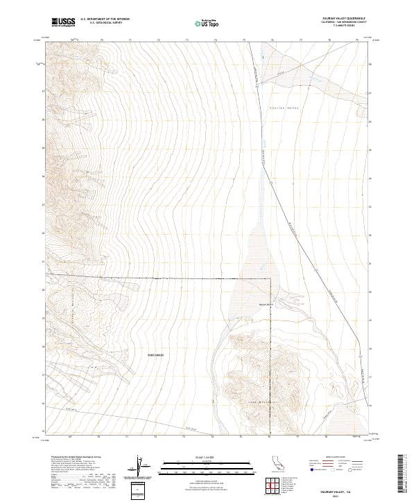 Silurian Valley topographic map thumbnail