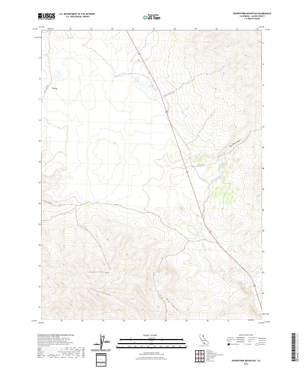 Snowstorm Mountain 2021 topographic map thumbnail
