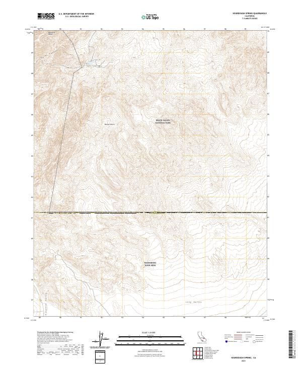 Sourdough Spring 2021 topographic map thumbnail