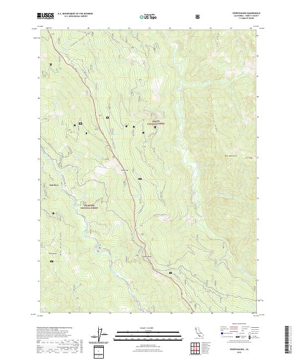 Sportshaven topographic map thumbnail