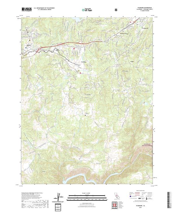 Standard 2021 topographic map thumbnail