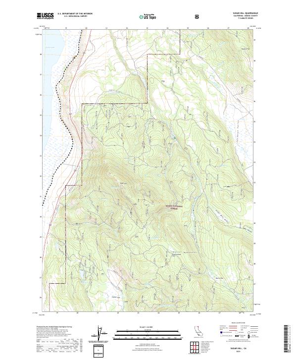 Sugar Hill topographic map thumbnail