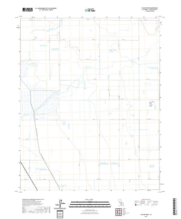 Taylor Weir 2021 topographic map thumbnail