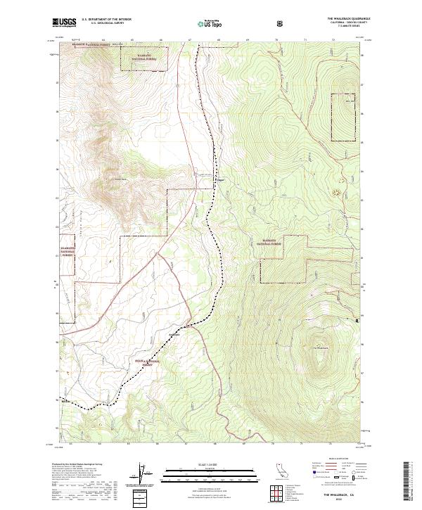 The Whaleback 2022 topographic map thumbnail