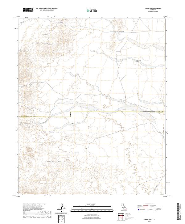 Thumb Peak 2021 topographic map thumbnail