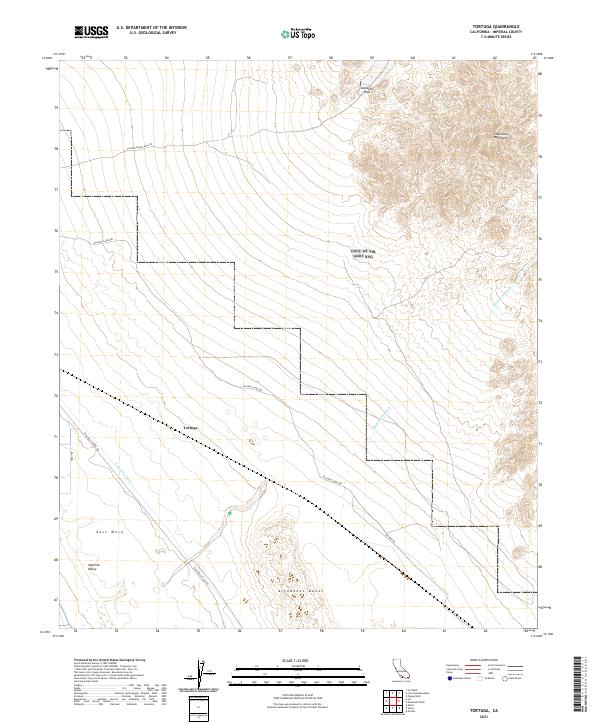 Tortuga 2021 topographic map thumbnail