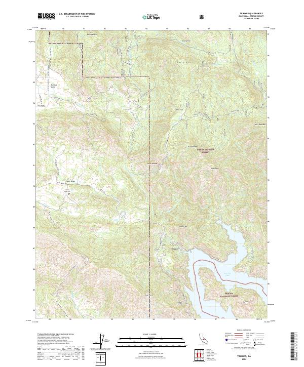 Trimmer 2021 topographic map thumbnail
