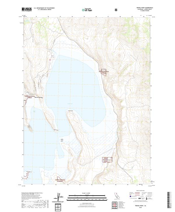 Troxel Point 2022 topographic map thumbnail
