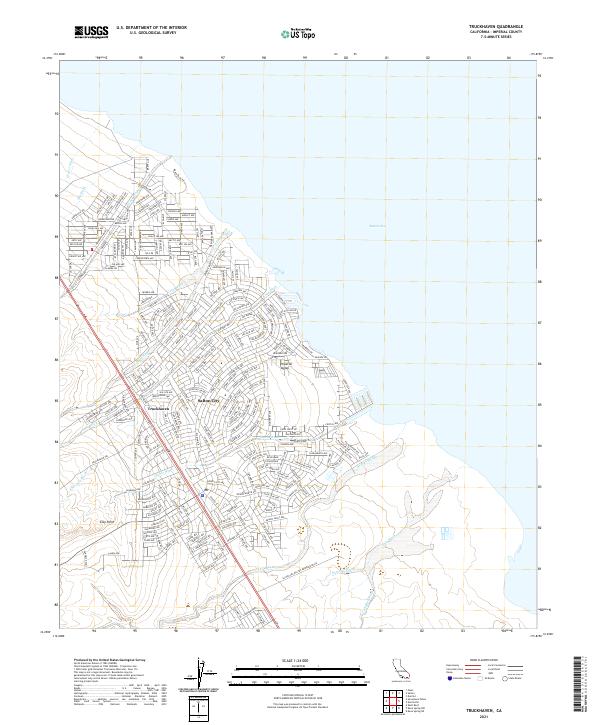 Truckhaven 2021 topographic map thumbnail