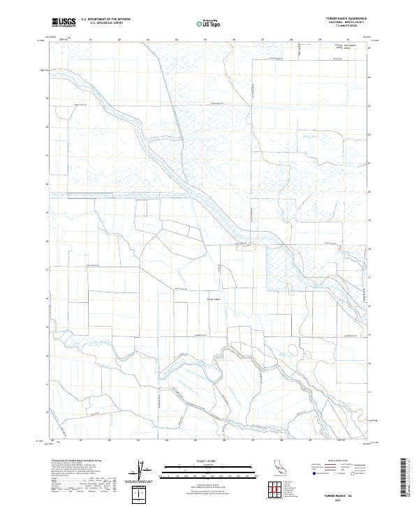Turner Ranch 2021 topographic map thumbnail