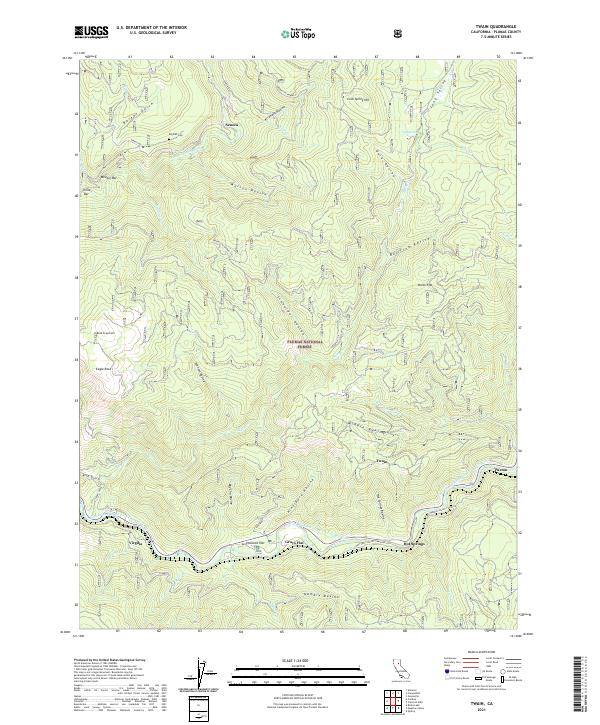Twain 2021 topographic map thumbnail