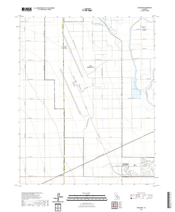Vanguard 2021 topographic map thumbnail