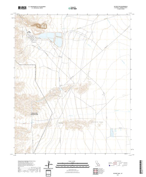 Victory Pass topographic map thumbnail