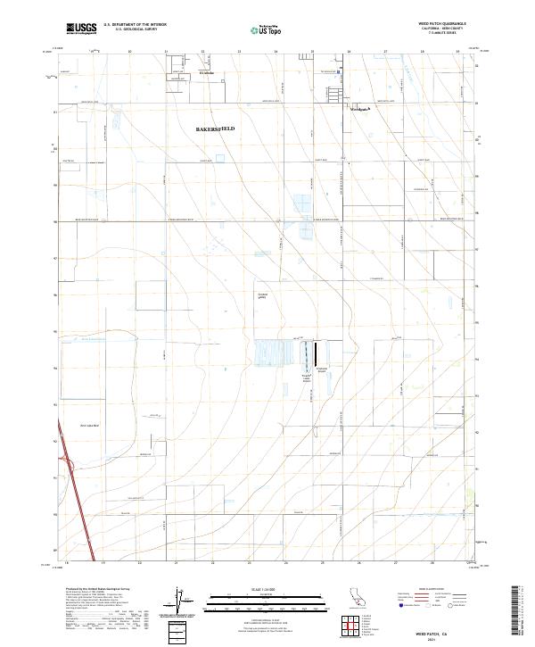Weed Patch 2021 topographic map thumbnail