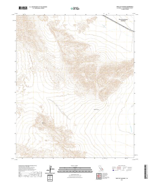 West of Glasgow topographic map thumbnail