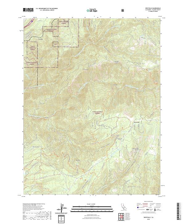 Westville 2022 topographic map thumbnail