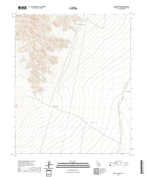 Wilhelm Spring 2021 topographic map preview