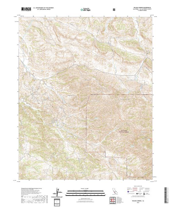 Wilson Corner 2021 topographic map thumbnail