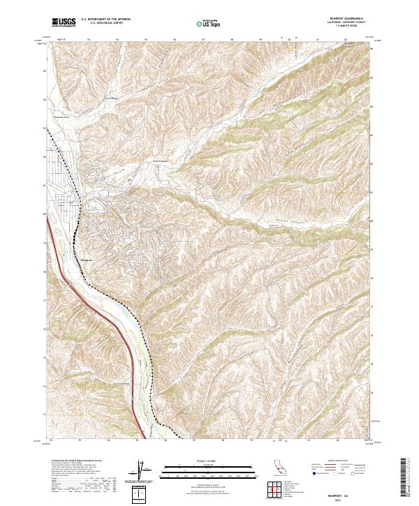 Wunpost 2021 topographic map thumbnail