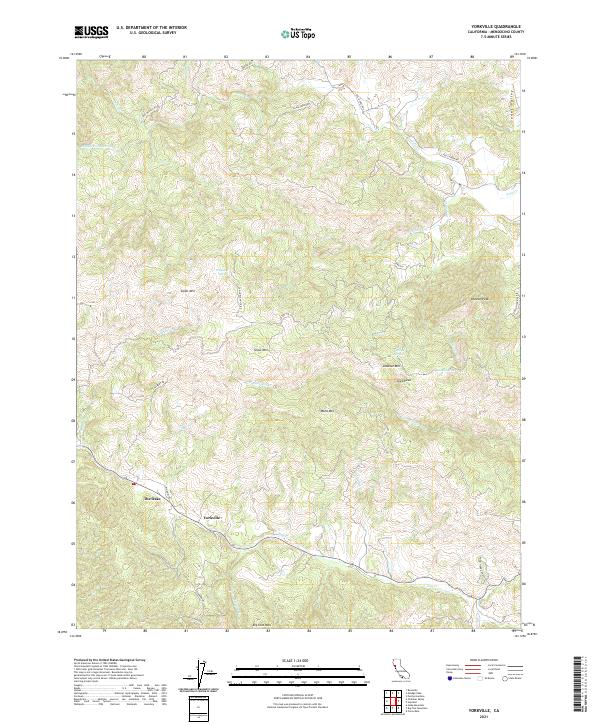 Yorkville 2021 topographic map thumbnail