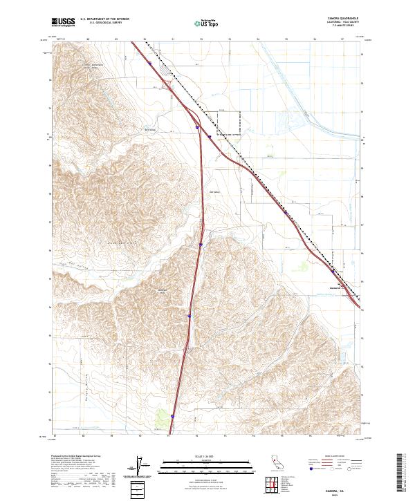 Zamora 2022 topographic map thumbnail
