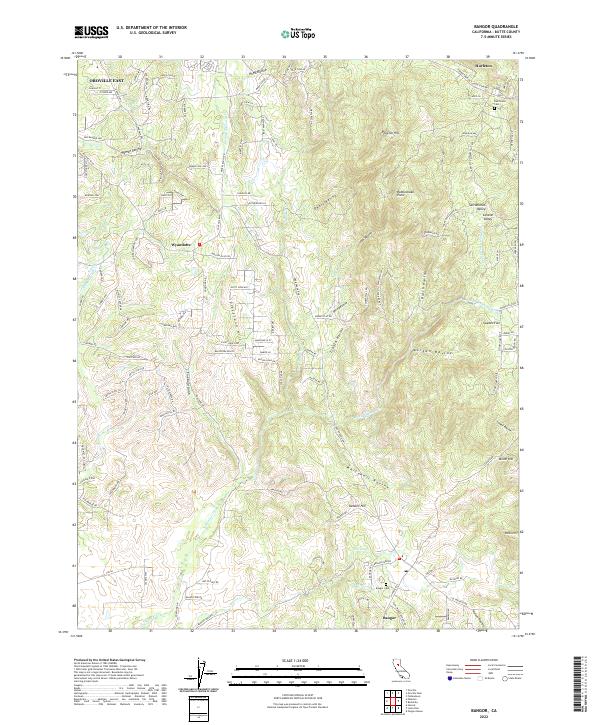 Bangor topographic map thumbnail