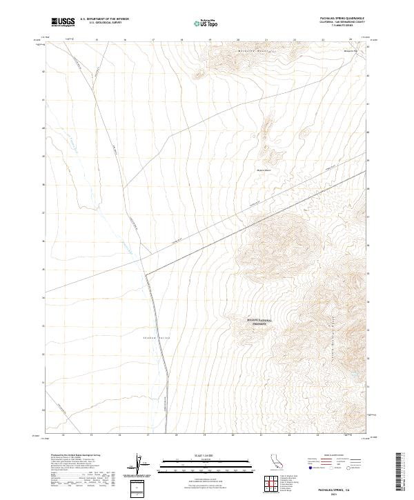 Pachalka Spring topographic map thumbnail