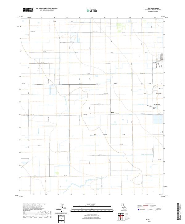 Paige topographic map thumbnail