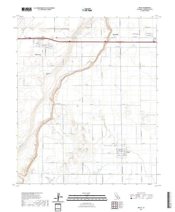 Ripley topographic map thumbnail