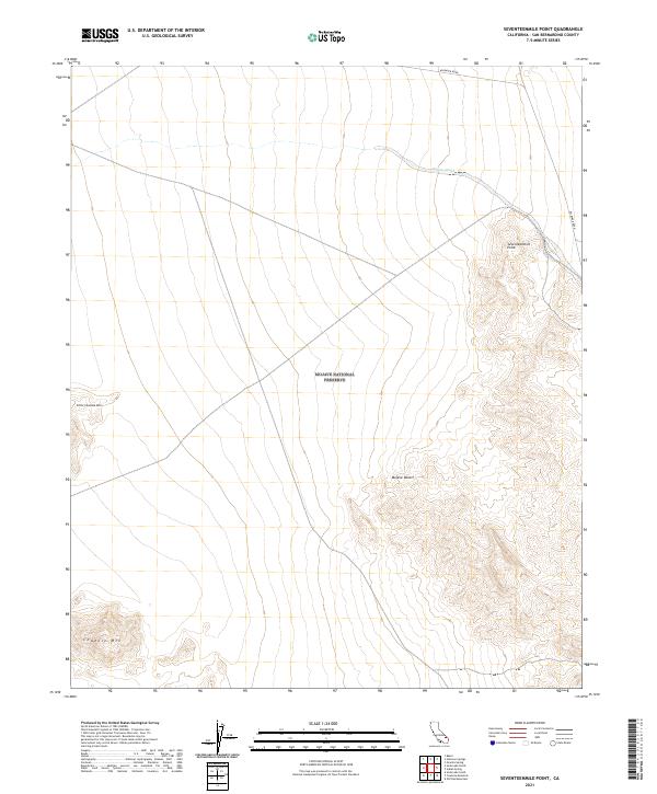 Seventeenmile Point topographic map thumbnail