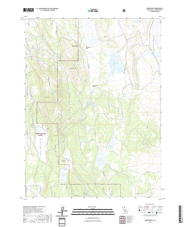 Sheepshead 2021 topographic map thumbnail