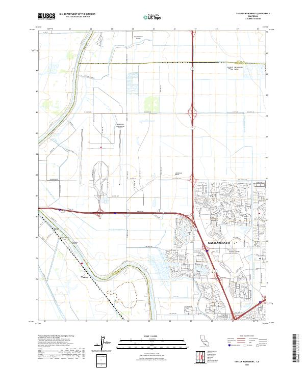 Taylor Monument 2021 topographic map thumbnail
