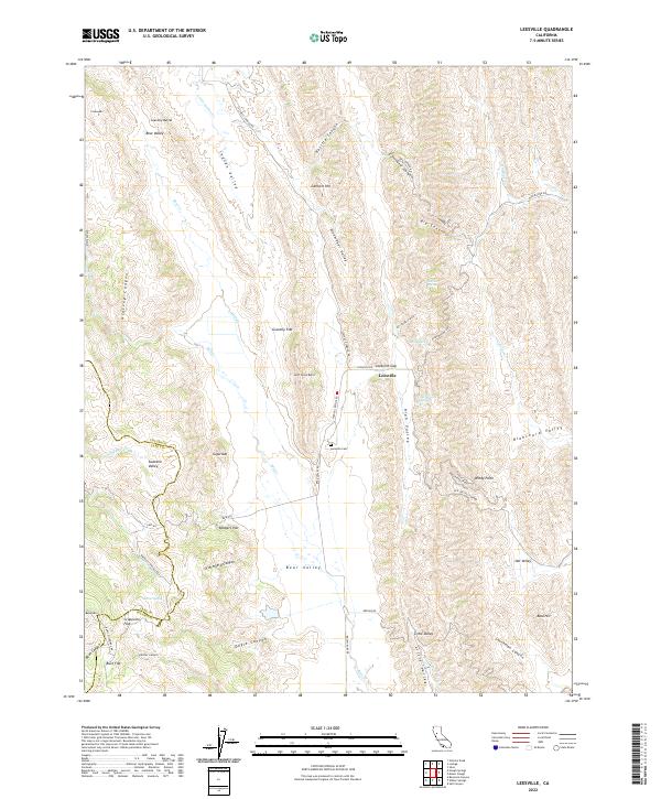 Leesville 2022 topographic map thumbnail