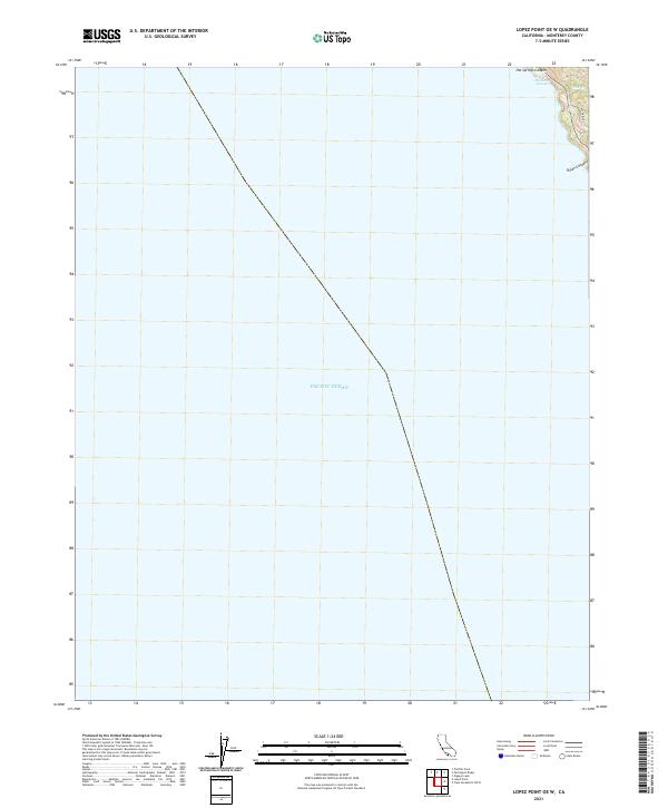 Lopez Point OE W topographic map thumbnail