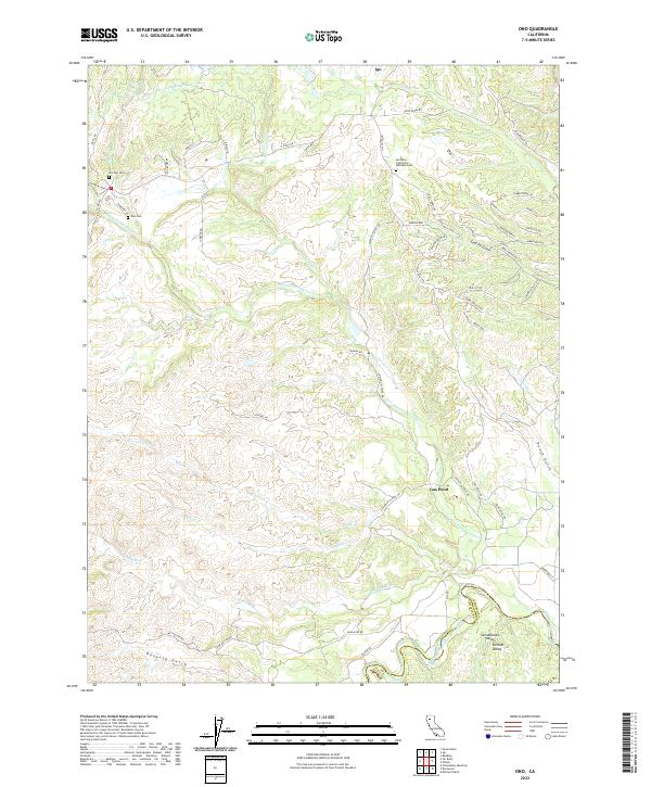 Ono 2022 topographic map thumbnail