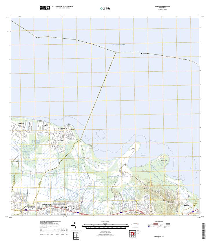 Rio Grande topographic map thumbnail